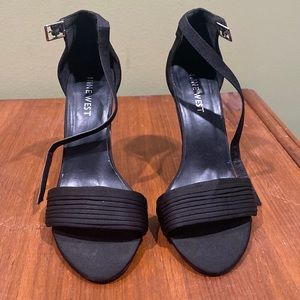 Nine West black heels 6.5
